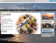 Tablet Screenshot of hotel-dunord.dk